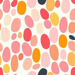 Poster - Soft Minimalist Petal Pattern with Neutrals and Gradients
