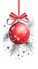 Canvas Print - Christmas celebration accessories decoration.