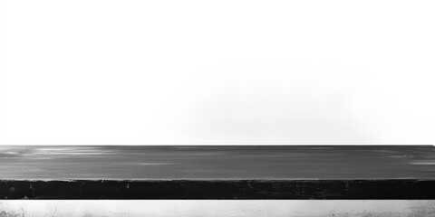 Poster - Black Empty Tabletop for Product Presentation Display