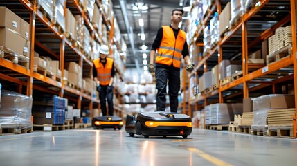 Poster - Autonomous Vehicles Enhancing Logistics Efficiency in Warehouse