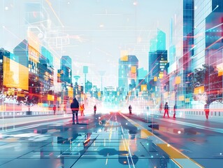 Poster - Optimizing Smart City Infrastructure with and Big Data Analytics for Improved Traffic Flow Energy Usage and Public Services