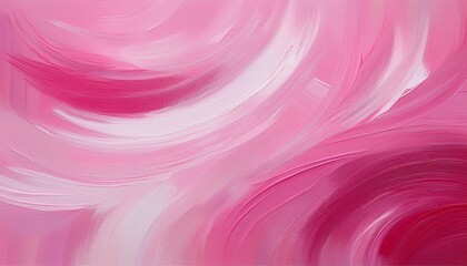 Wall Mural - Pink abstract painting background