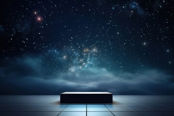 Canvas Print - Night sky night astronomy nature.