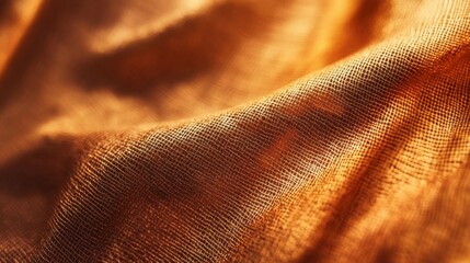 Poster - A soft blur of golden amber hues transitioning into deep brown and copper, ideal for creating warm, elegant textures