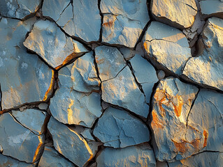 Extreme close-up of weathered stone surface