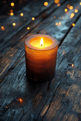 Poster - Gentle candlelight glow,