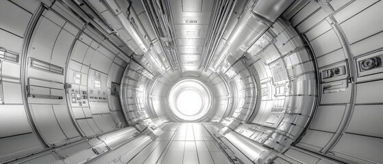 Poster - 3d rendering of magnetic confinement systems in a fusion power reactor