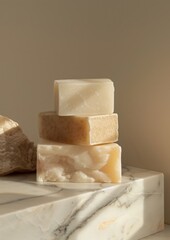 Canvas Print - Bar soaps food parmigiano-reggiano dessert.