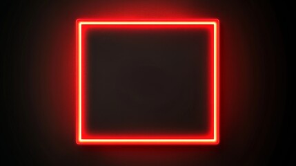 Poster - The red display abstract technology interface hud for E-sports and technology business is an abstract technology future interface.