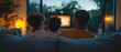 © Jittapon - Warm and Cozy Family Enjoying Time Together While Watching a Movie on the Living Room Sofa on a Relaxing Sunday Evening