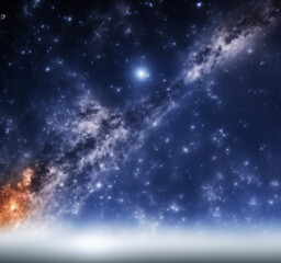 starry night sky