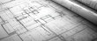 © Adi - Paper architectural drawings and blueprint