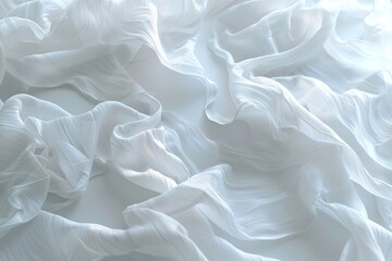 Poster - Abstract Draped Fabric