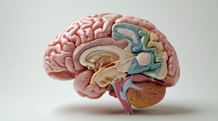 Poster - Anatomical Model of the Human Brain with Detailed Features