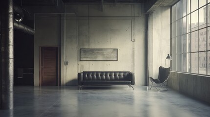 Poster - Stylish Modern Interior with Minimalist Design