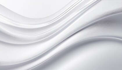 Poster - Elegant white background with shiny lines