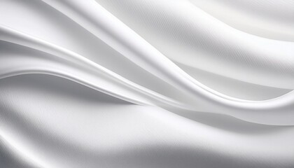 Canvas Print - Elegant white background with shiny lines