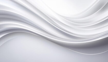 Sticker - Elegant white background with shiny lines