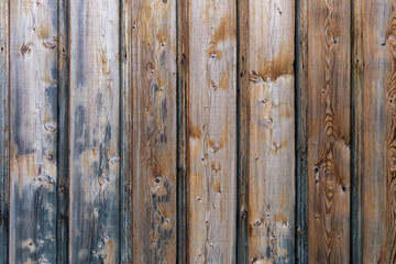 Wall Mural - The old wood texture with natural patterns