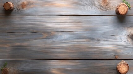 Poster - A rustic grey wood background with visible grain patterns, perfect for adding texture and warmth to any design.