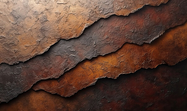Creative brown background with texture.