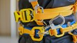 © sorin - High altitude equipment  essential fall arrest devices with safety belt hooks for workers