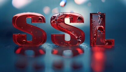 Poster - Secure Sockets Layer (SSL) Digital Security Concept