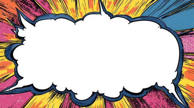 Comic books dialog bubbles