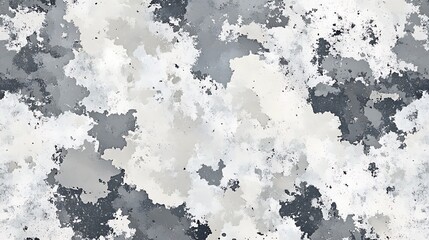 Wall Mural - Abstract gray and white textured background with a watercolor effect.