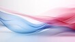 © Sunny - Abstract Background with Soft Blue and Pink Wavy Lines, Harmonious Blend of Colors Creating Tranquil Atmosphere for Graphics, Posters, Web Pages, and Print Media