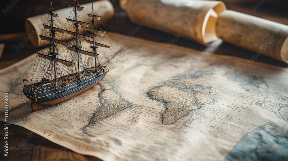 Historic Documents and Maps, overlaying historical naval maps and ...