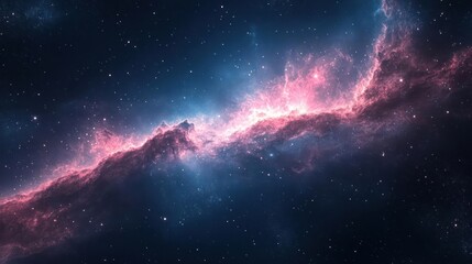 Wall Mural - an image of a space scene with stars