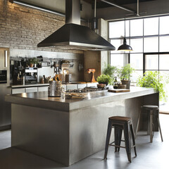 Wall Mural - modern kitchen interior