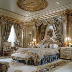 luxury hotel room