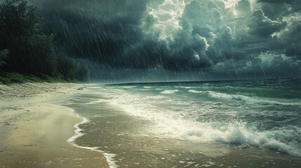 Rainy Beach