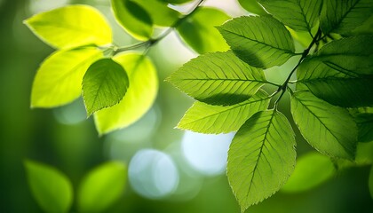 Poster - Vibrant green leaves glisten in soft, natural light, creating a serene, refreshing atmosphere that captures the beauty of nature.