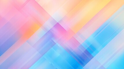 Poster - Abstract vibrant gradient background with dynamic geometric shapes in pink, blue, and yellow hues.  Perfect for modern design projects, presentations, and websites.