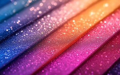 Poster - A vibrant gradient showcasing a spectrum of colors with sparkling flecks, creating a captivating and shimmering visual effect.
