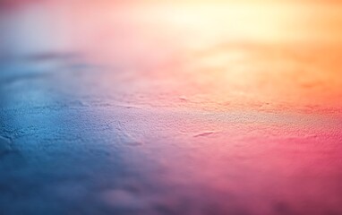 Poster - A blurred, ethereal backdrop showcasing warm hues blending seamlessly, evoking a sense of tranquility and abstract beauty.