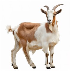 Canvas Print - Somali goat isolated on transparent background 