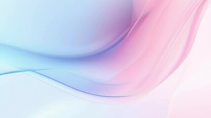 soft pastel waves blend in a tranquil abstract design.