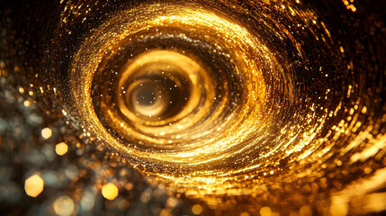 Wall Mural - golden spiral abstract background.