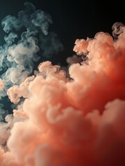 Abstract background with smoke Smoke Explosion Backdrop