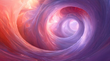 Wall Mural - abstract swirling tunnel of light.