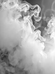 Glitter mist smoke texture magic spell silver white gray shiny glowing fog cloud flow dust particles floating abstract art background Smoke Explosion Backdrop