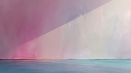 Wall Mural - Soft Pastel Background with Gentle Light Gradient