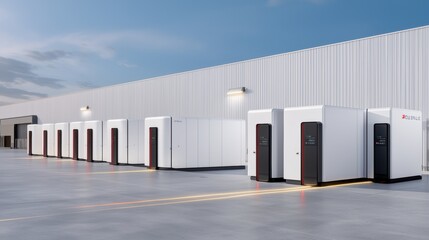 Poster - Modern Modular Energy Storage Solutions in Industrial Setting