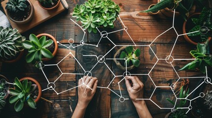 Poster - Applying systems thinking approaches to recognize interdependencies and analyze interconnected variables comprehensively.
