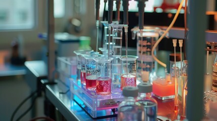 Poster - Detailed view of a controlled experiment setup, showing how variables are manipulated