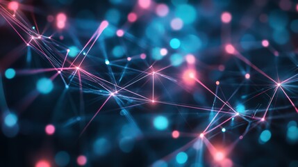 Poster - Digital marketing evolves with big data, optimizing strategies through internet network connections